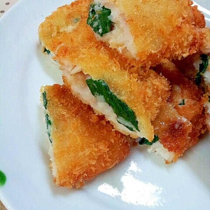白身魚のほうれん草とチーズ入り フライ レシピ 作り方 By ラズベリっち 楽天レシピ 白身魚のほうれん草とチーズ入り フライ レシピ 作り方 By ラズベリっち 楽天レシピ
